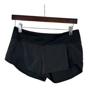 Lululemon Speed Up Short 2.5" black size 6